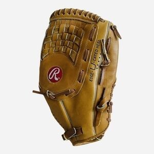 Rawlings RBG36 12.5” Baseball Softball Leather Glove Size XL Good Plus